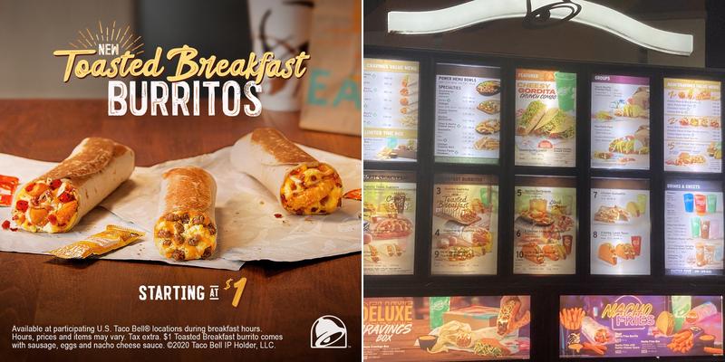 Taco Bell Menu