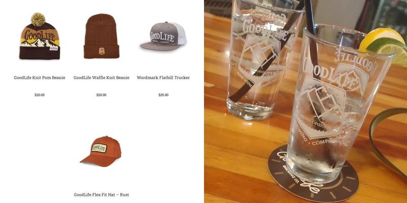 GoodLife Brewing Company Menu