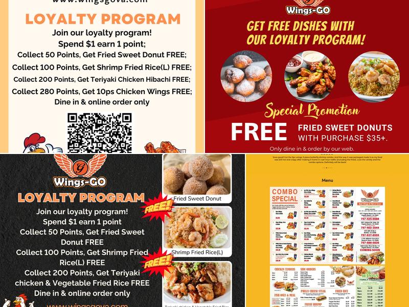 Wings Go Menu