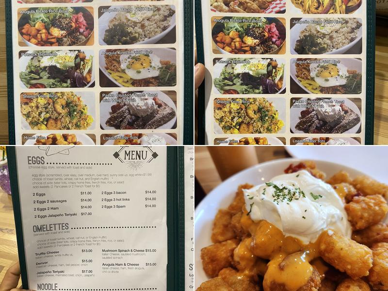 The Potato Sack Menu