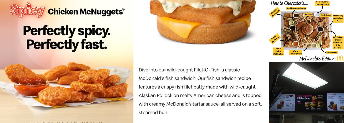 McDonald's Menu