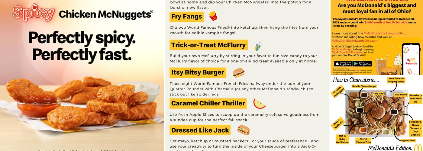 McDonald's Menu