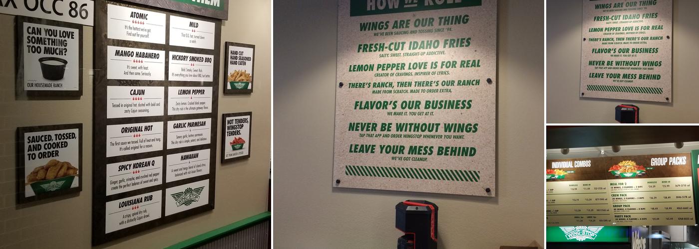 Wingstop Menu