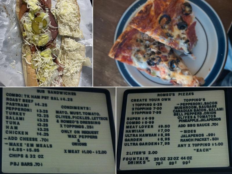 Romeo's Pizza & Subs Menu