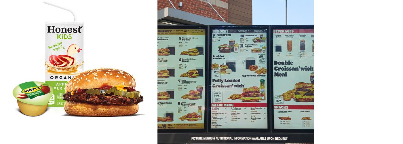 Burger King Menu