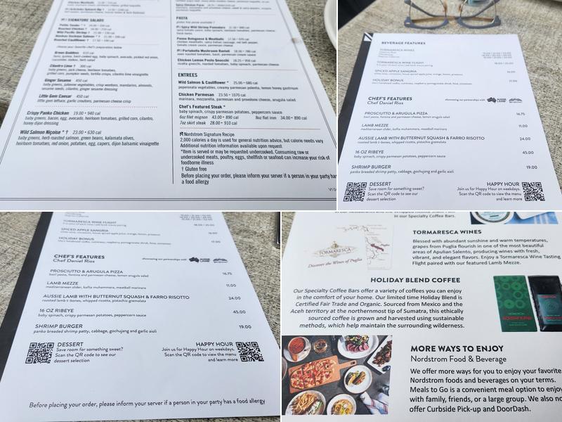 Ruscello Menu