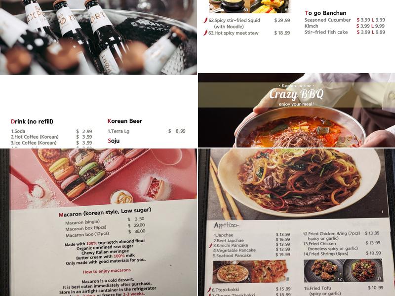 Crazy BBQ Menu