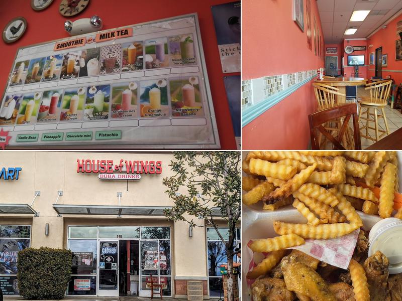 House of Wings & Boba Drinks 3541 Panama Ln #140, Bakersfield