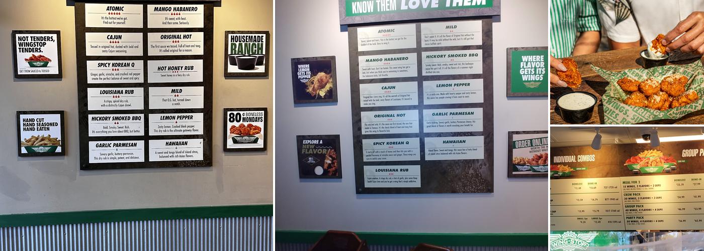 Wingstop Menu