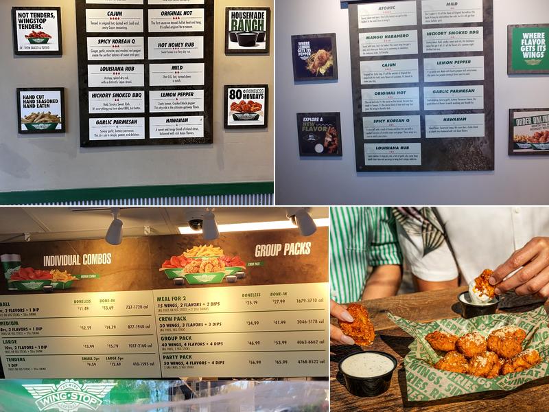 Wingstop Menu