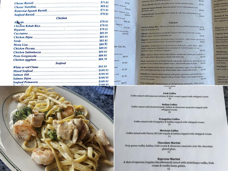 Pastapizzaprimavera Menu