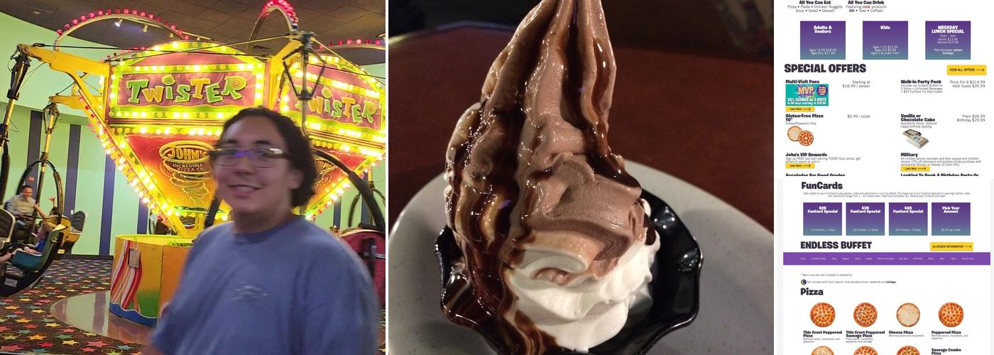 John's Incredible Pizza - Fresno Menu