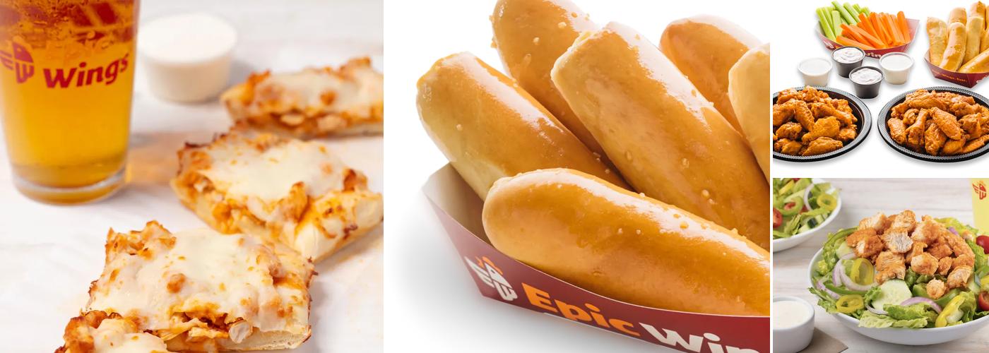 Epic Wings Menu