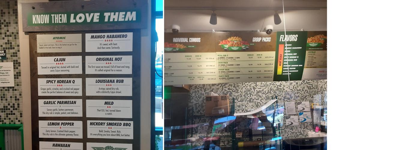 Wingstop Menu