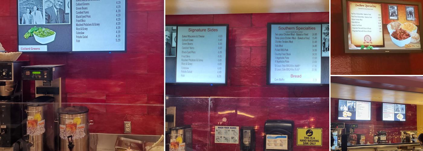 Paschal's Menu