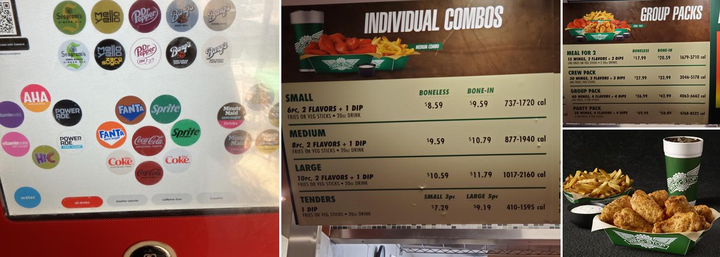 Wingstop Menu