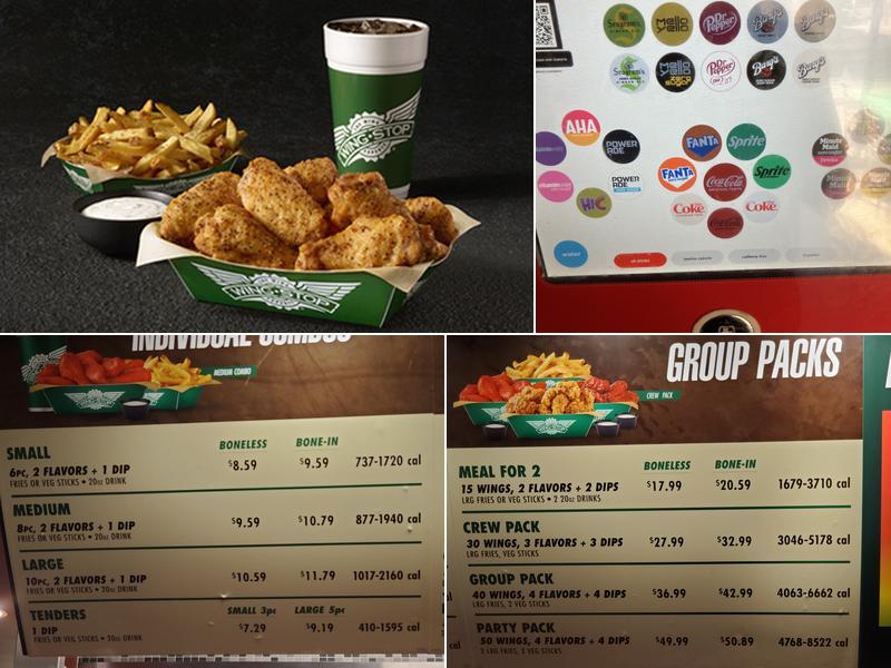 Wingstop Menu
