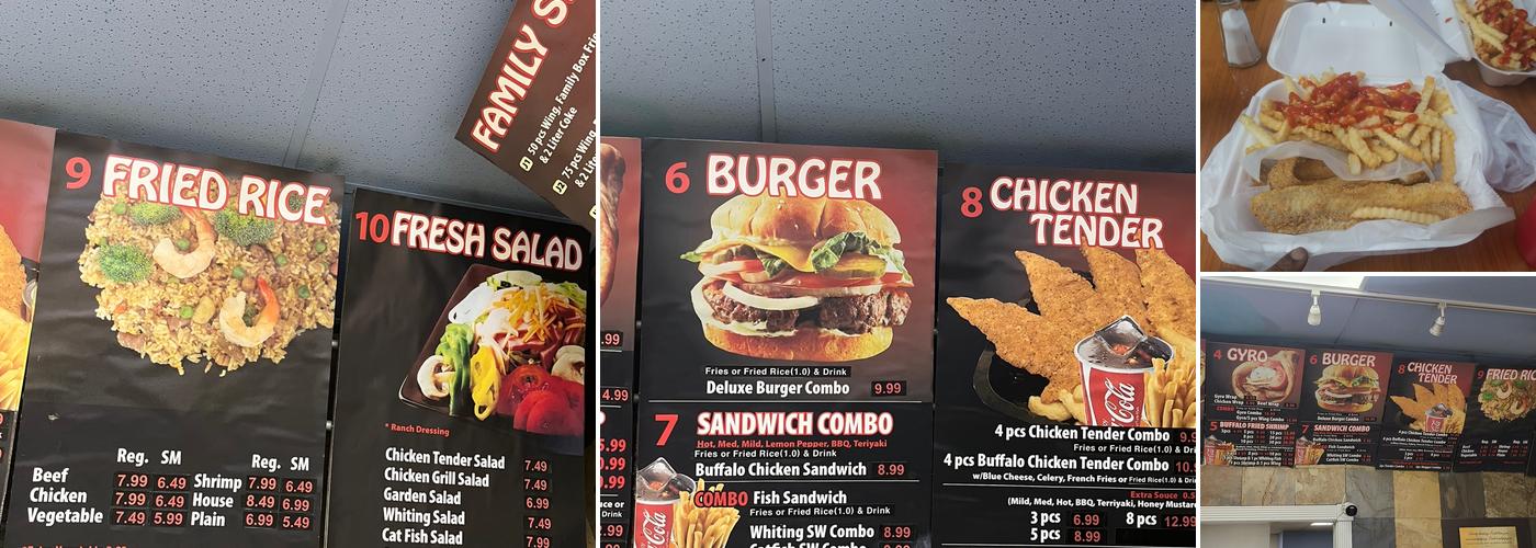 J. Buffalo Wings Menu