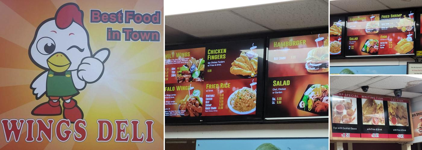 Wings Deli Menu