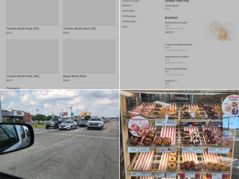 Tim Hortons Menu