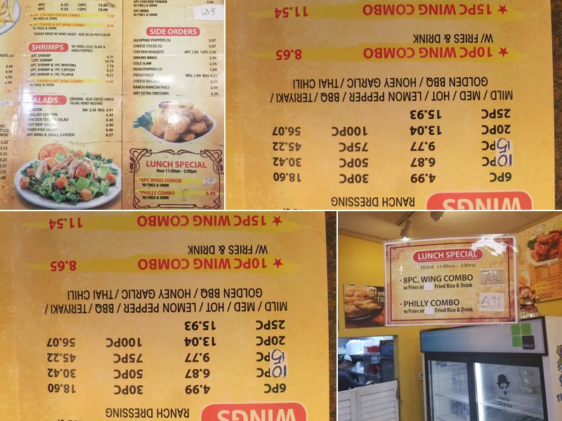 Ameribistro Menu