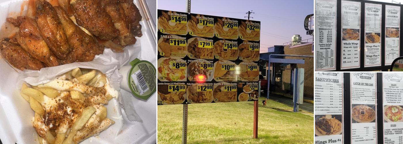 WINGS PLUS A Whole Lot More Menu