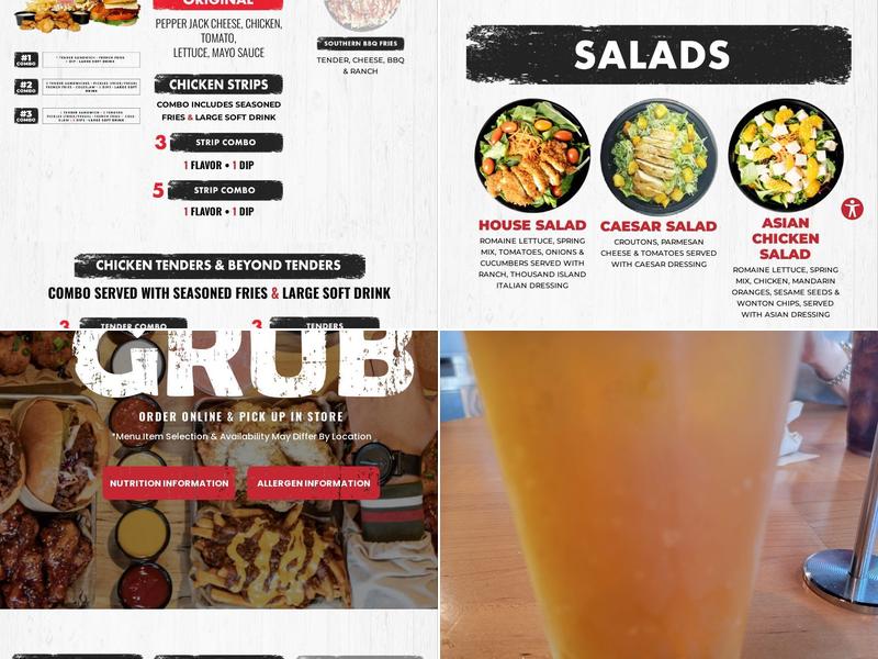 Fire Wings Delta Shores Menu