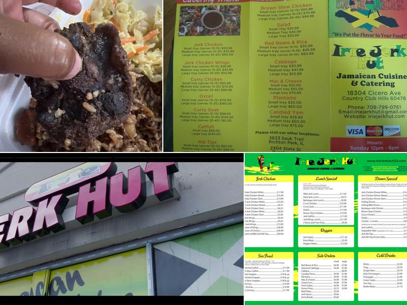 Irie Jerk Hut #3 Menu