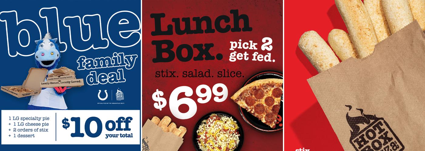 HotBox Pizza Menu
