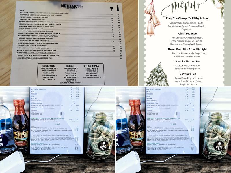 Nektar Menu