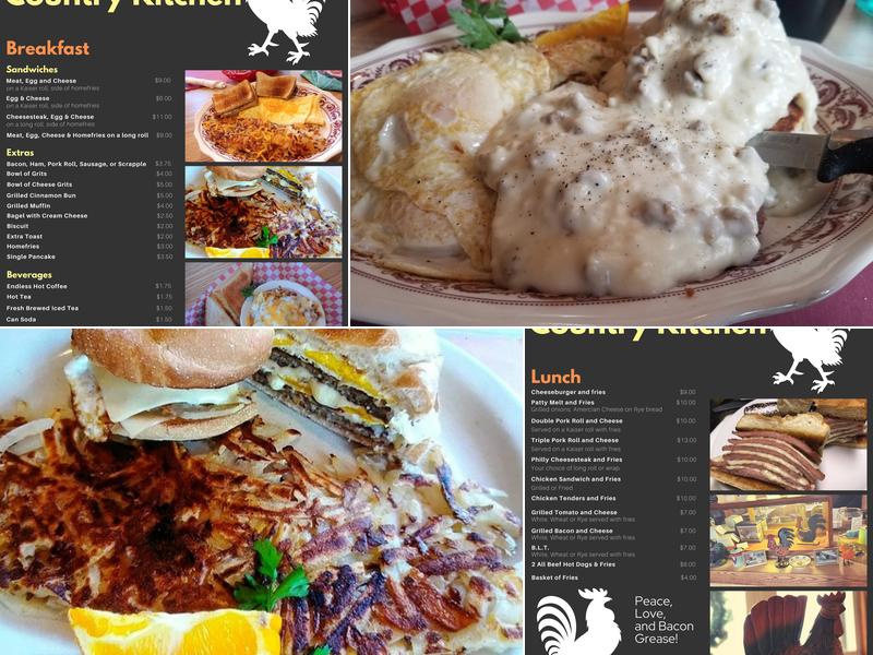 Nancy's Country Kitchen Menu