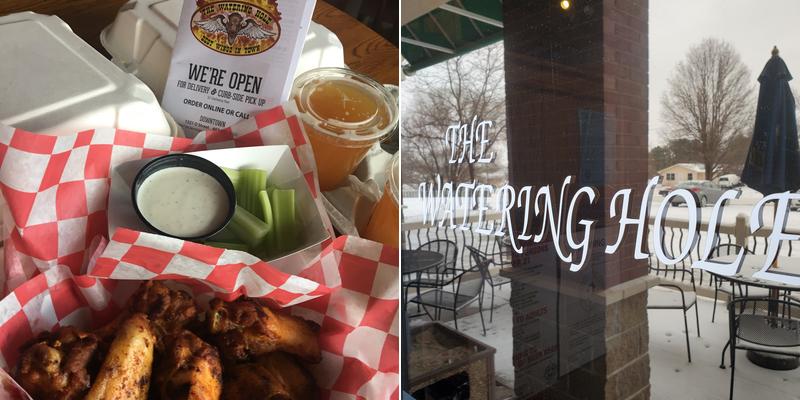 The Watering Hole West Menu