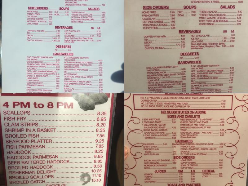 Country Kitchen Menu