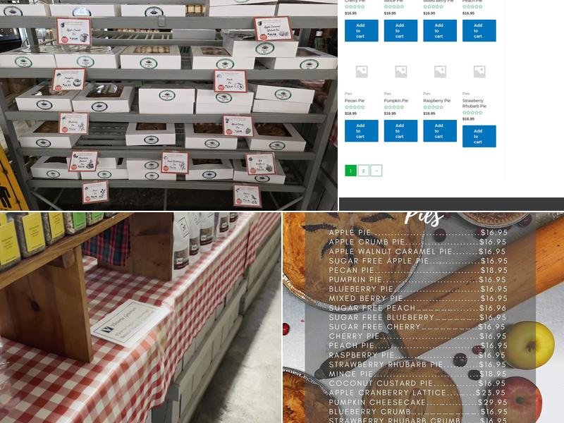 Salinger's Orchard Menu