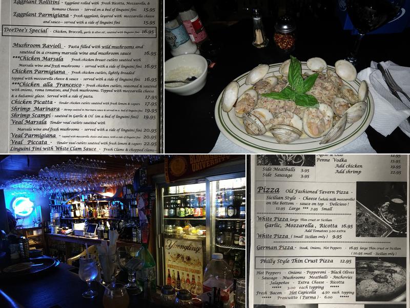 Crivellaro's Ristorante Menu