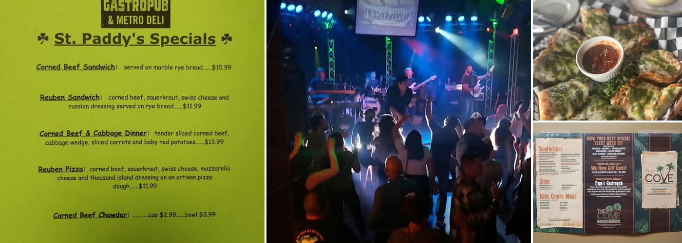 The Cove - Seafood & Banquets Menu