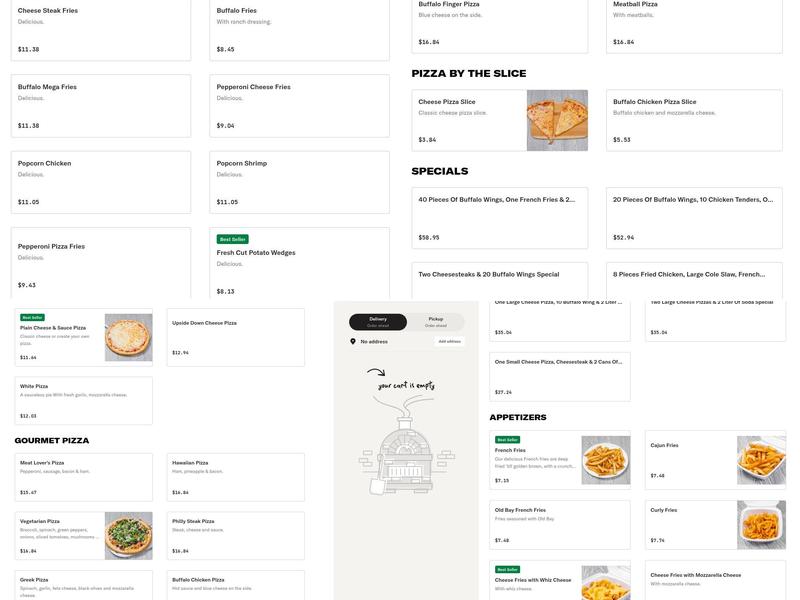 Philly Wings & Things Menu