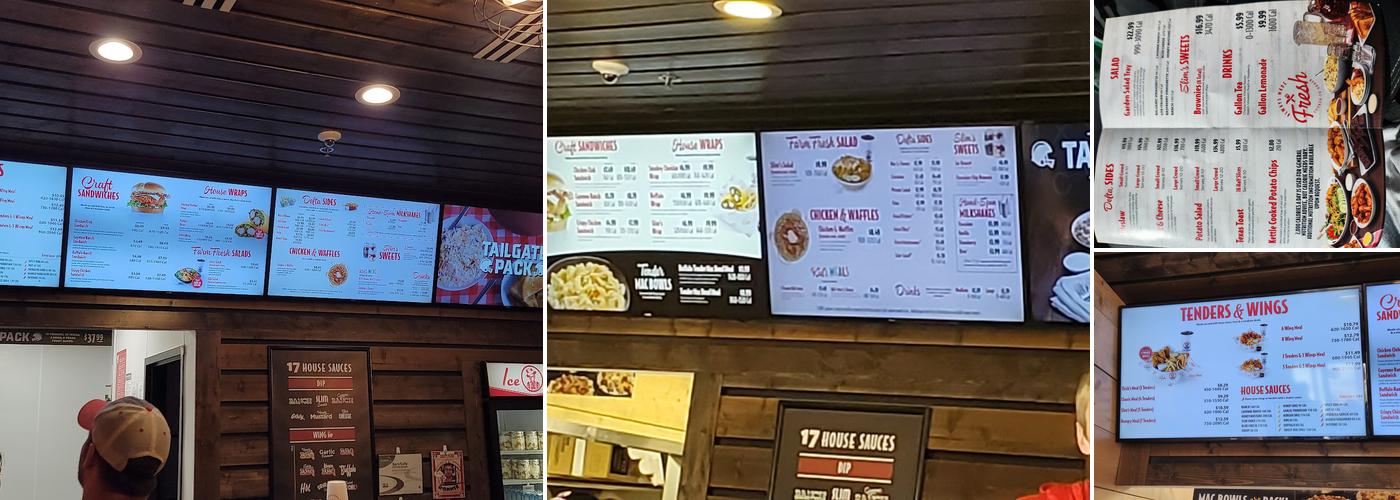 Slim Chickens Menu