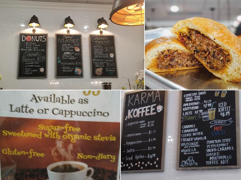 Karma Kolache & Dessert Menu