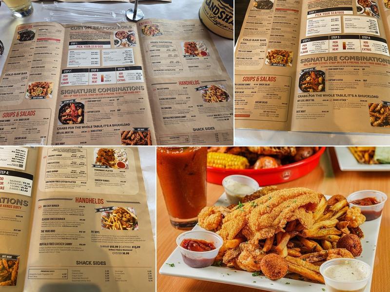 Shell Shack Menu