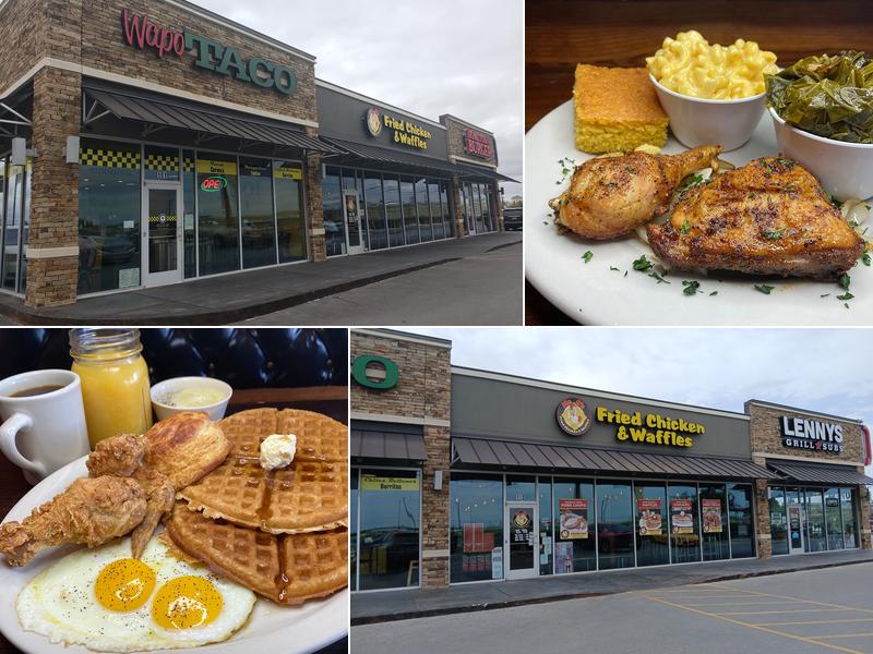 Mr C's Fried Chicken and Waffles