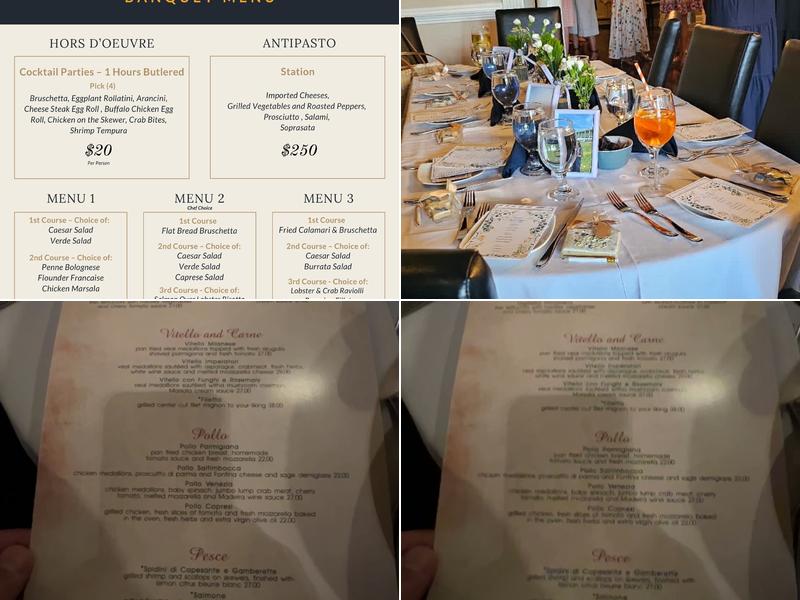 Ristorante Imperatore Menu
