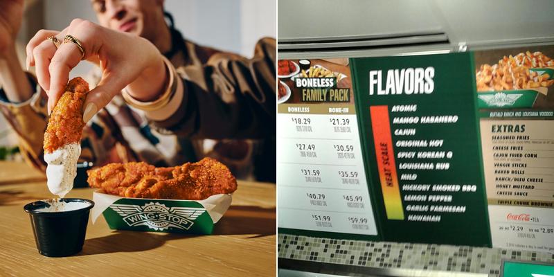 Wingstop Menu