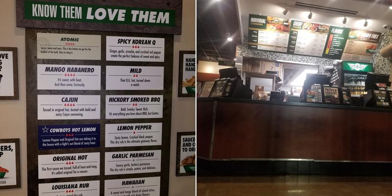Wingstop Menu