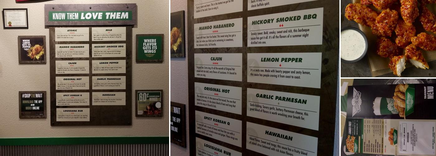 Wingstop Menu