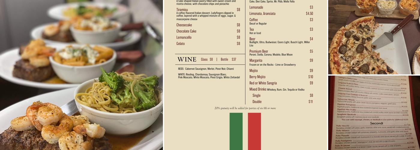 Trattoria Buon Gusto Menu