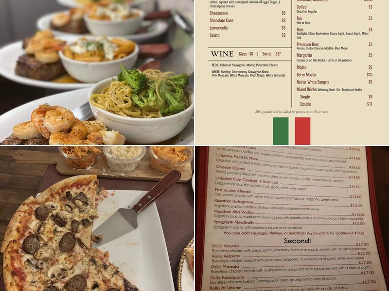 Trattoria Buon Gusto Menu