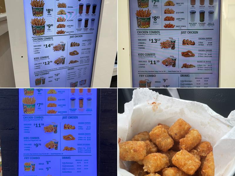 Potato Corner Menu