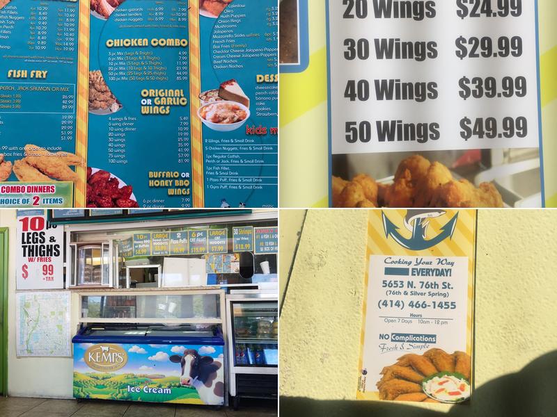 Sharks Fish & Chicken on 76th St Menu
