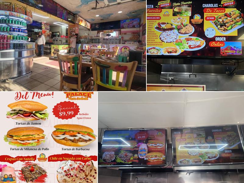Chicken Palace and La Jarochita Menu